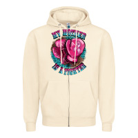 Sandshell my mother is a fighter Zipper Hoodie - BarkalooDesign
