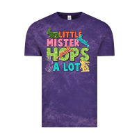 Cloud Purple Little mister hops a lot Easter Day Vintage Tee - CowGirlArtShop