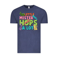 Vintage Denim Little mister hops a lot Easter Day Vintage Tee - CowGirlArtShop