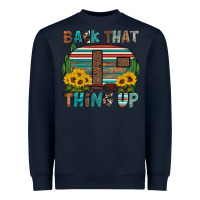 Navy back that thing up Heavyweight Sweatshirt - Artiststas