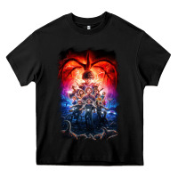 Black Things Eleven Days Stranger Heavy Core Tee - maiPhamDesign