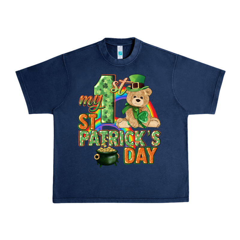 My First St. Patrick's Day Urban Heavy Tee by CowGirlArtShop | Teevron
