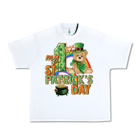 White My first St. Patrick's Day Urban Heavy Tee - CowGirlArtShop