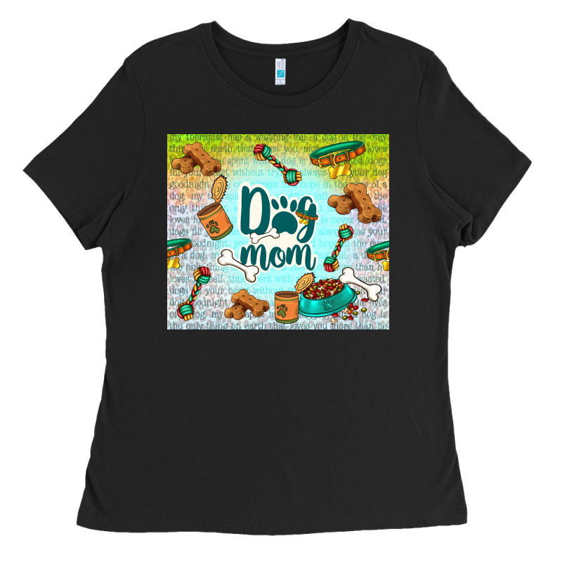 Dog Mom Ladies Tee by TumblerDesignByShophia | Teevron