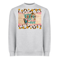Heather Grey i pretend coffee helps but i'm still a bitch Heavyweight Sweatshirt - Artiststas