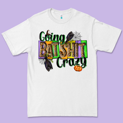 Going Bat Shit Crazy Premium Tee Designed By Nancycooperartshop