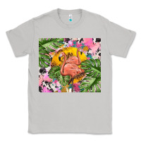 Moon Dust flamingo with leopard Classic Tee - TumblerDesignByShophia