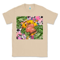 Mushroom flamingo with leopard Classic Tee - TumblerDesignByShophia