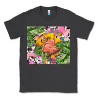 Smoke flamingo with leopard Classic Tee - TumblerDesignByShophia