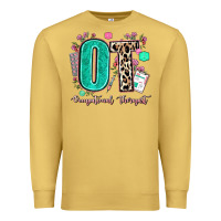 Antique Gold ot occupational therapist Premium Sweatshirt - AdoDesignShop