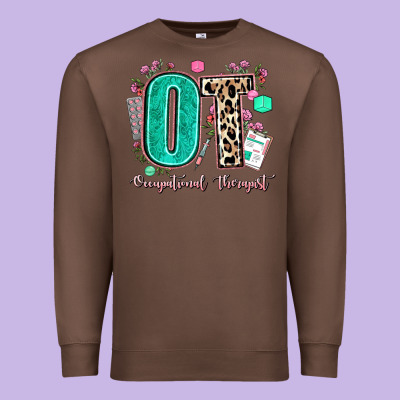 Ot Occupational Therapist Premium Sweatshirt Designed By Adodesignshop