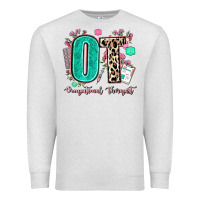 Oatmeal Heather ot occupational therapist Premium Sweatshirt - AdoDesignShop