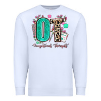 White ot occupational therapist Premium Sweatshirt - AdoDesignShop