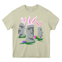 Mossy easter island moai figures  cute travelers funny gift Heavy Core Tee - maiPhamDesign