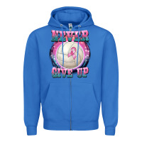 True Royal never give up Zipper Hoodie - BarkalooDesign