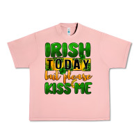 Salmon Irish today but please kiss me Urban Heavy Tee - CowGirlArtShop