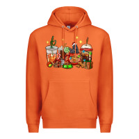 Carrot Christmas coffee cups with Labrador Premium Hoodie - RanaPortraitStore