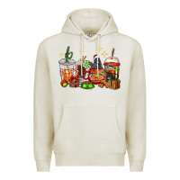 Oatmeal Heather Christmas coffee cups with Labrador Premium Hoodie - RanaPortraitStore