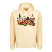 Pina Colada Christmas coffee cups with Labrador Premium Hoodie - RanaPortraitStore