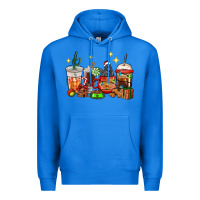 True Royal Christmas coffee cups with Labrador Premium Hoodie - RanaPortraitStore