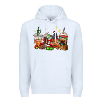 White Christmas coffee cups with Labrador Premium Hoodie - RanaPortraitStore