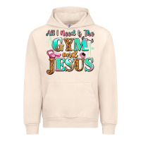 Sandshell all i need is the gym and jesus Urban Hoodie - JahusDesignShop