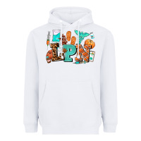 White lpn fall nurse with Heavyweight Hoodie - AdoDesignShop