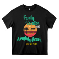 Black Family Vacation 2020 Read Or Not Virginia Beach Here We Come Heavy Core Tee - Bettercallsaul