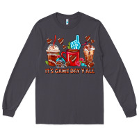 Smoke American Football Coffee Cup Long Sleeve Tee - FaDigitalArtStudio