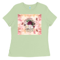 Matcha where flowers bloom so does hope Ladies Tee - TumblerDesignByShophia
