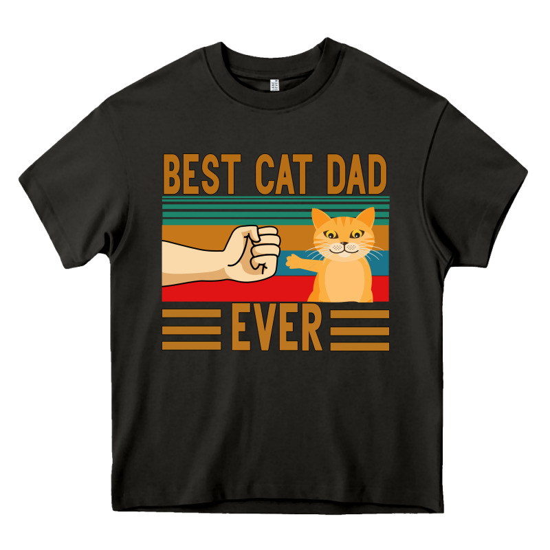 Best Cat Dad Ever Heavy Core Tee by Bettercallsaul | Teevron