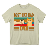 Mossy Best Cat Dad Ever Heavy Core Tee - Bettercallsaul