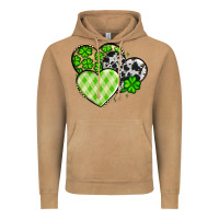 Vintage Camel St. Patrick's Day cowhide hearts Vintage Hoodie - OliviaCreatesArt