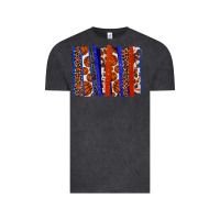 Vintage Black Basketball brushstroke Vintage Tee - HowdyJamesFarm