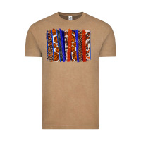 Vintage Coffee Basketball brushstroke Vintage Tee - HowdyJamesFarm