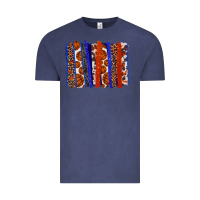 Vintage Denim Basketball brushstroke Vintage Tee - HowdyJamesFarm