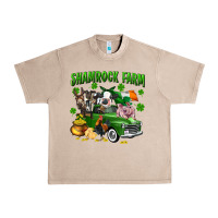 French Oak Shamrock farm Urban Heavy Tee - CowGirlArtShop