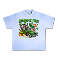 Grape Ice Shamrock farm Urban Heavy Tee - CowGirlArtShop