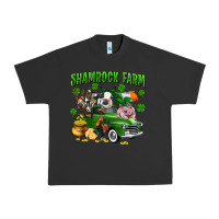Pigment Black Shamrock farm Urban Heavy Tee - CowGirlArtShop