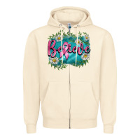 Sandshell breast cancer believe Zipper Hoodie - BarkalooDesign