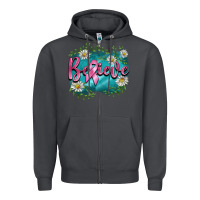 Smoke breast cancer believe Zipper Hoodie - BarkalooDesign
