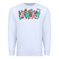 White pharmacy Premium Sweatshirt - AdoDesignShop