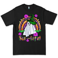 Black Boo-tiful ghost Premium Tee - NancyCooperArtShop