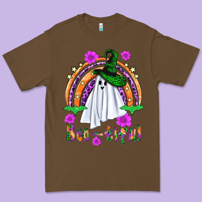 Boo-tiful Ghost Premium Tee Designed By Nancycooperartshop