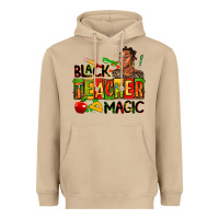 Mushroom black teacher  magic Heavyweight Hoodie - AdoDesignShop