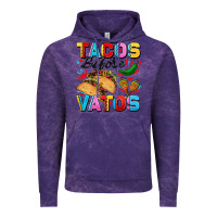 Cloud Purple Tacos before Vatos Valentine's Day Vintage Hoodie - FaDigitalArtStudio