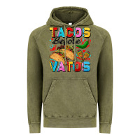 Vintage Olive Tacos before Vatos Valentine's Day Vintage Hoodie - FaDigitalArtStudio