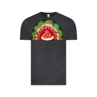 Vintage Black watermelon rainbow Vintage Tee - Jasminsmagicworld