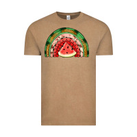 Vintage Coffee watermelon rainbow Vintage Tee - Jasminsmagicworld
