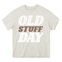 Cream National Old Stuff Day Funny Gift Heavy Core Tee - Bettercallsaul